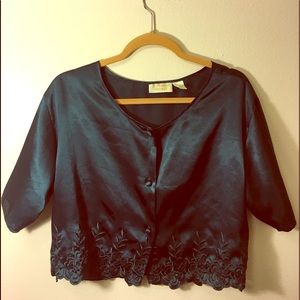 Vintage Victoria’s Secret Satin Blouse